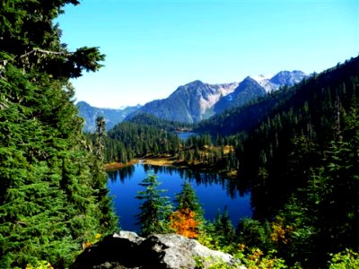 Watson Lakes in the Noisy-Diobsud Wilderness, Mt Baker Snoqualmie National Forest photo