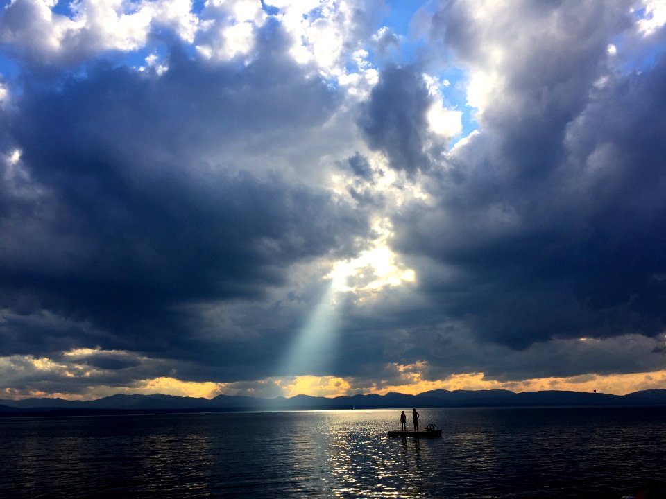 Charlotte Beach Sunset VT, Taken 7/18/15 (New Photo)