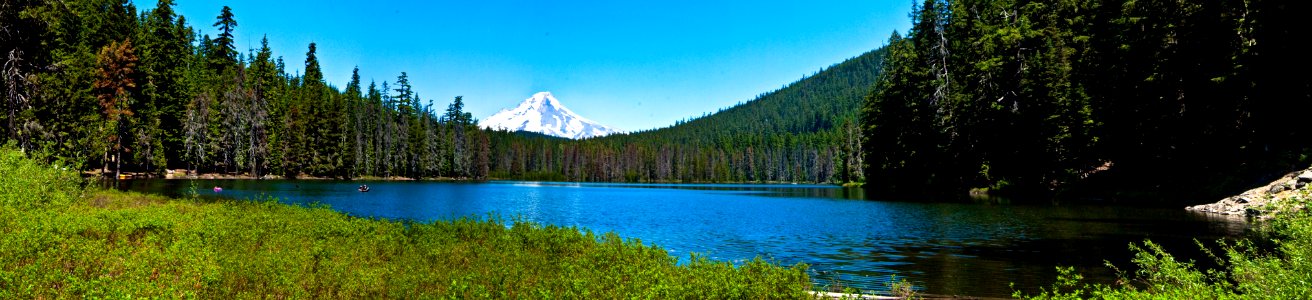 Mt Hood from Frog Lake Panoramic-Mt Hood