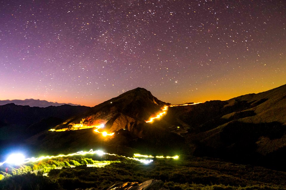 十一月、合歡山石門山