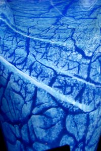 blue cracked texture photo