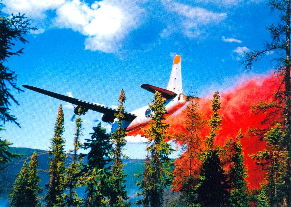 PBY-2 Privateer Dropping Retardant photo