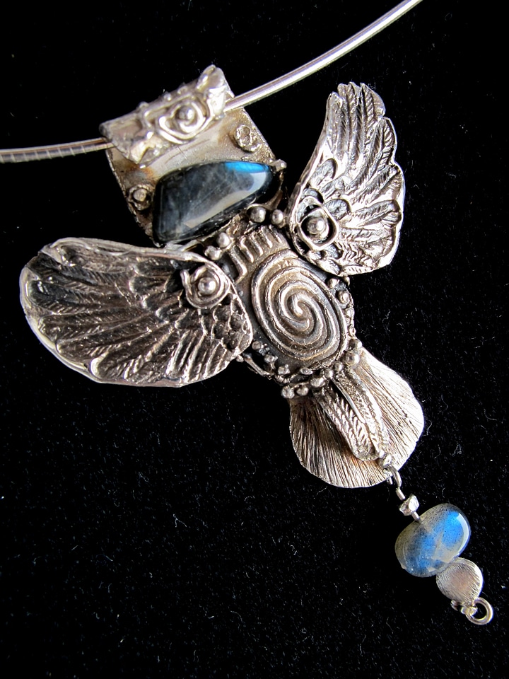Silver art clay silver stone