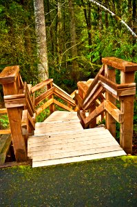 Wildwood Recreation Site Bridge 3-Mt Hood photo