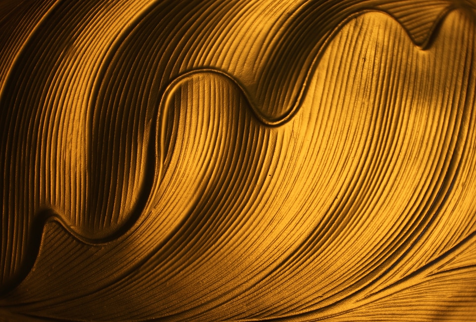Structure background golden yellow