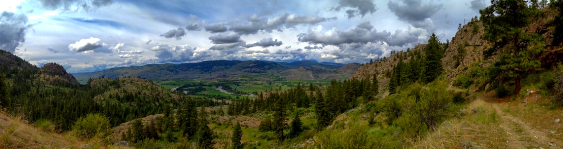 Pacific Northwest Trail panorama in Whistler Canyon 3(1)