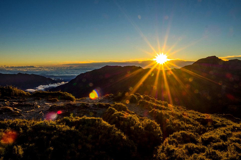 十一月、合歡山石門山