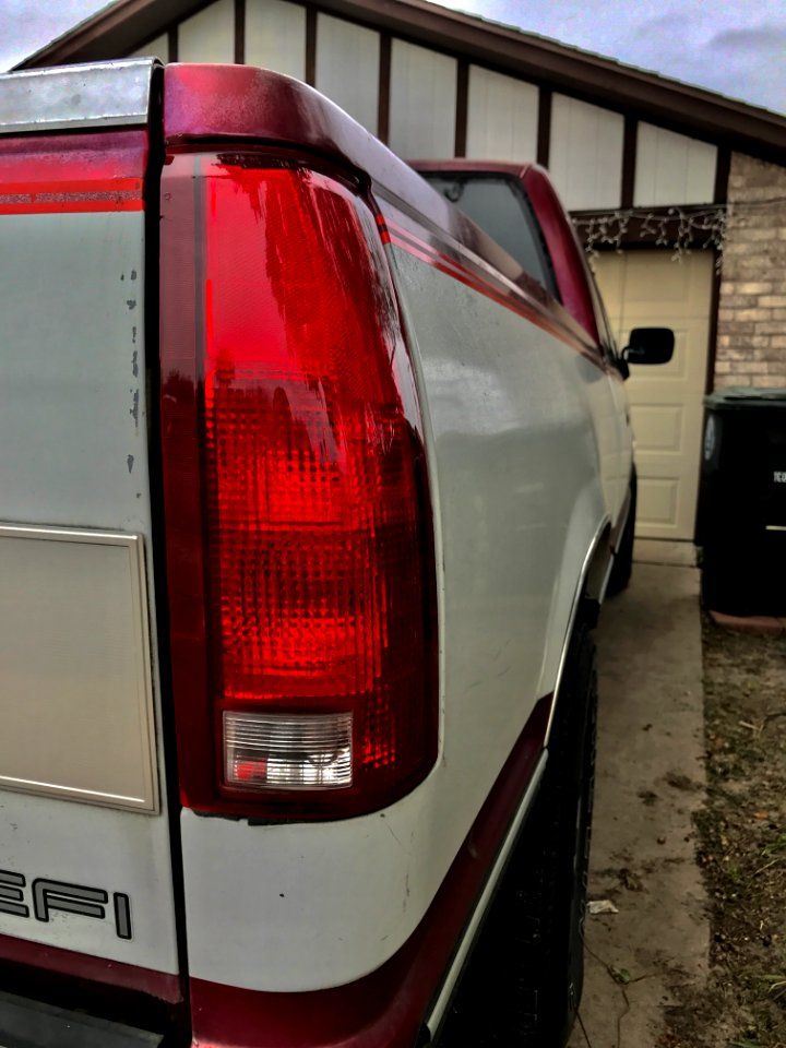 Old classic truck chevy 1989