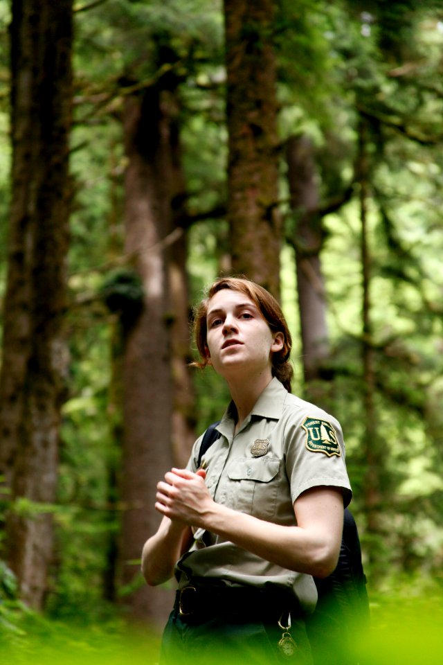 2011 Ecotrek Talk at Gwynn Creek Trail - Field Ranger, Siuslaw National Forest