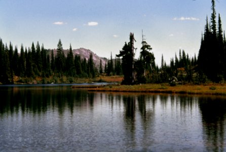 Bear Lake in the Indian Heaven Wilderness-Gifford Pinchot photo