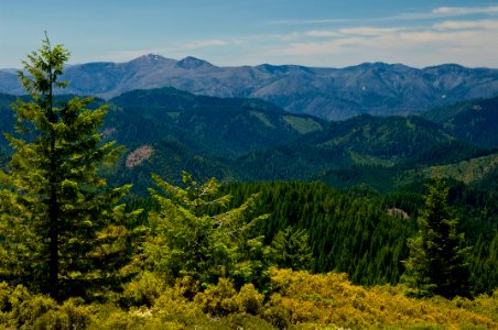 View from Onion Mountain Lookout, Rogue River Siskiyou National Forest
