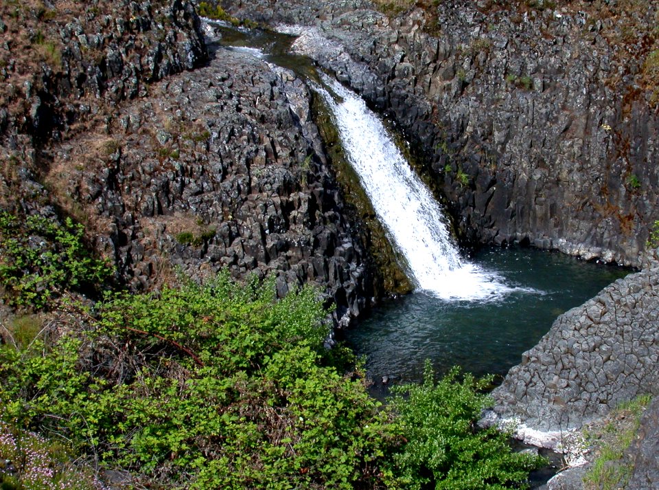 Catherine Creek Waterfall-Columbia River Gorge