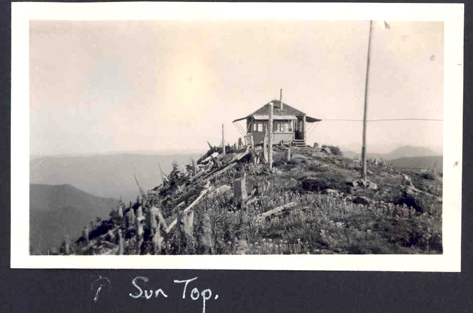 Sun Top Lookout, 1943