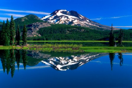Deschutes National Forest South Sister Sparks Lake photo