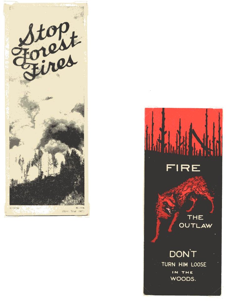Fire Prevention Bookmarks 2