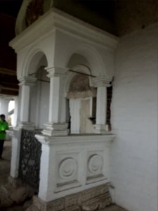 Moscow 莫斯科卡洛緬斯卡雅莊園基督升天教堂卡洛緬斯卡雅莊園內的白色耶穌升天教堂，其歷史悠久是為慶祝伊凡四世誕生而建造，1994年已被聯合國教科文組織列為世界文化遺產。