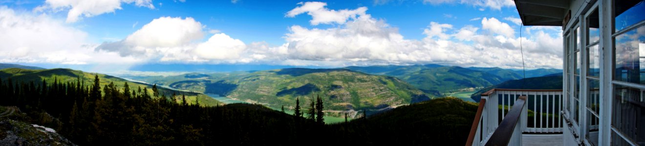 Kootenai National Forest from Webb Mountain fire lookout. photo