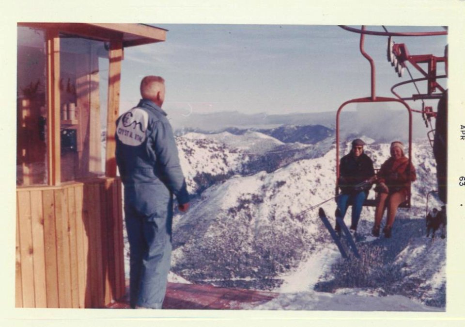 Crystal Mountain Ski Resort April 1963