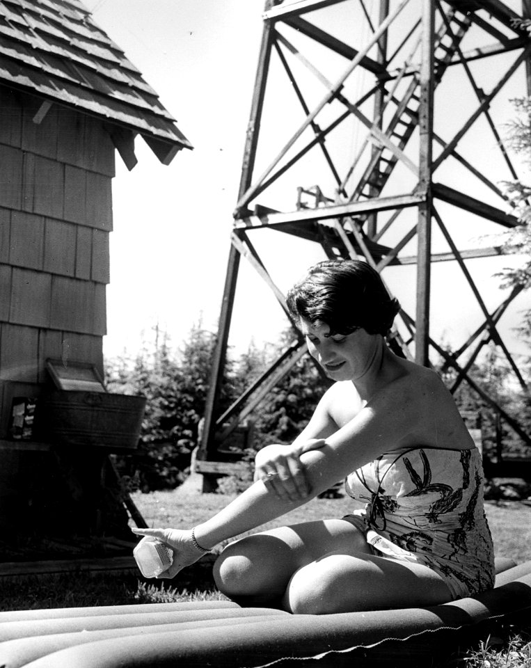 LOT Fire Spotter Janice Mackey 6-17-1956 (2)