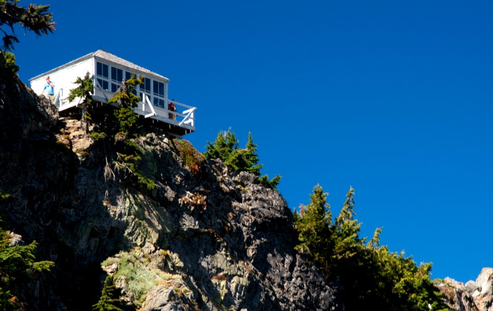 Park Butte Lookout above the Pacific Northwest Trail photo