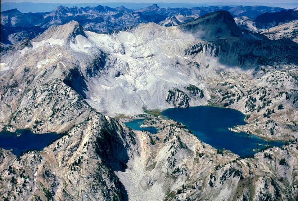 THREE ALPINE LAKES IN EAGLE CAP WILDERNESS, Wallowa Whitman National Forest