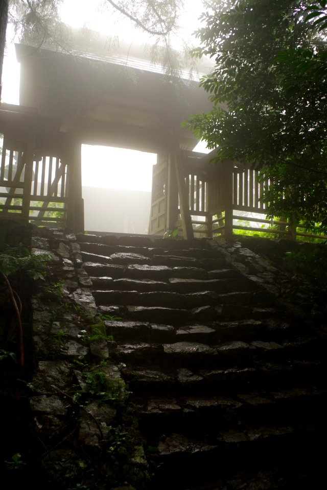 The entrance of Atago Shrine Oku-no-in (愛宕神社 奥の院)