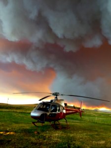 Rail Fire Helicopter, Wallowa Whitman and Malheur National Forest
