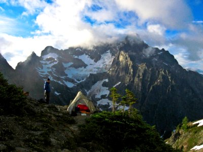 Alpine Tent Camping, Olympic National Forest photo