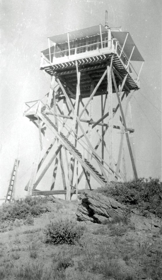 Lookout Tower Point Prominence, Whitman National Forest, OR c1942