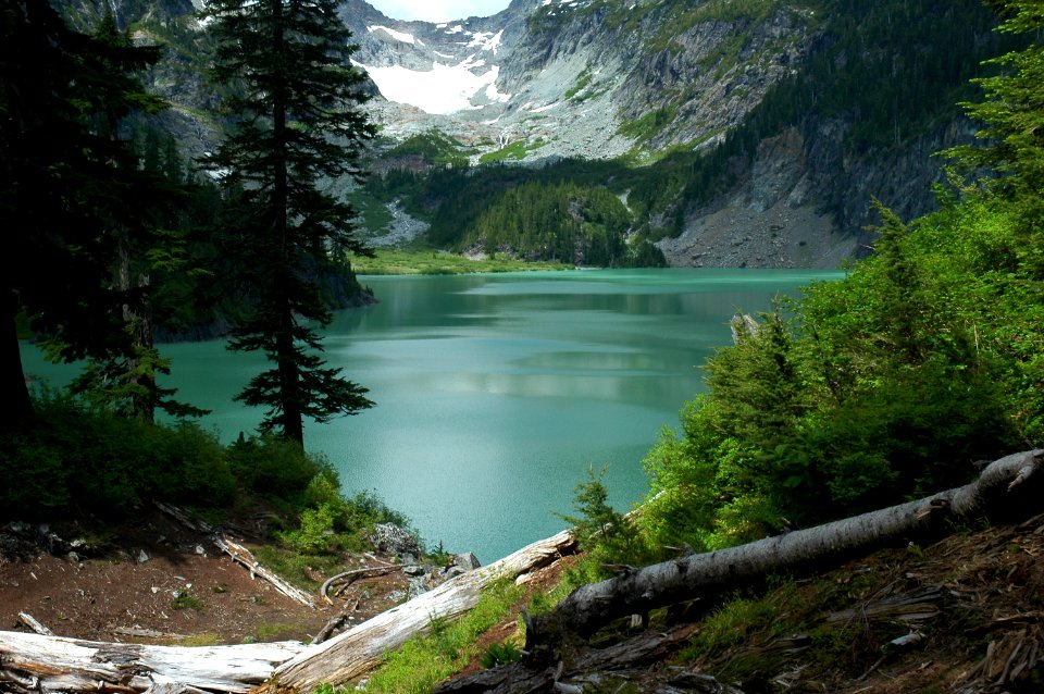 Columbia Glacier and Blanca Lake - Mt Baker Snoqualmie