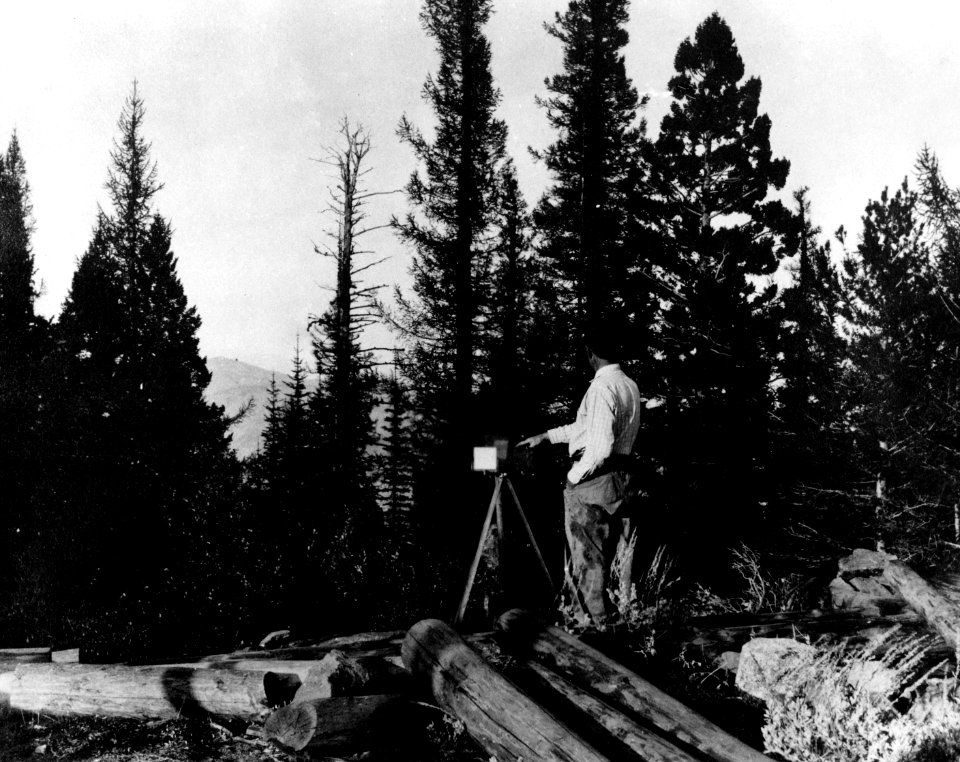 Umpqua NF - Heliograph Use, OR c1911