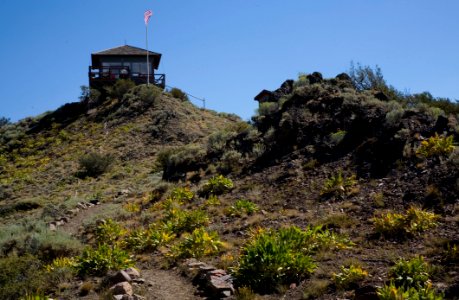 Fremont-Winema NF Hager Mtn Lookout 003 photo