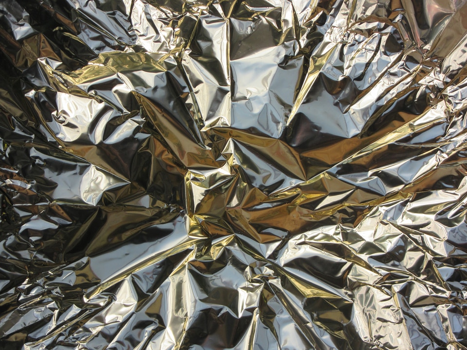 Crumpled crease packaging