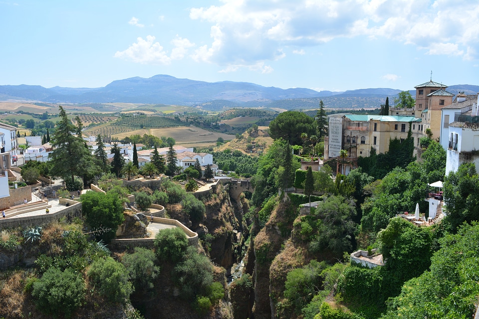 Ronda hill city rocky plateau