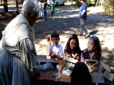 Pioneer Reenactment on the Barlow Road, Mt Hood National Forest