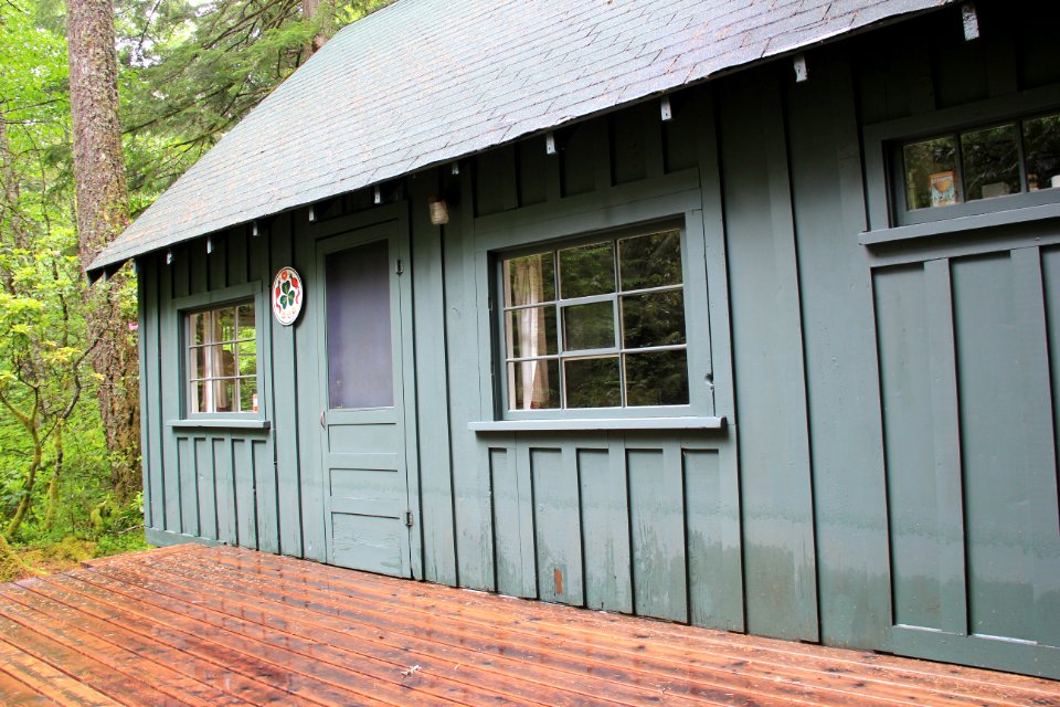 Historic Cabin on the Mt Hood National Forest