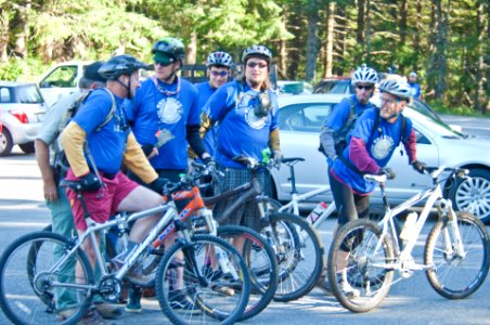 Group of Mt Bikers-Gifford Pinchot