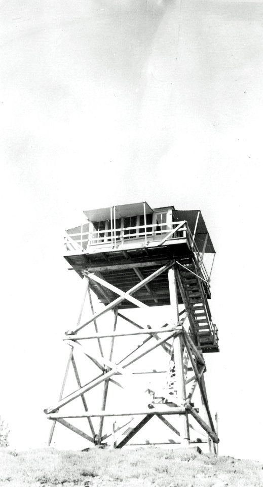 Lookout Tower, Silver Butte, Whitman NF, OR 1942