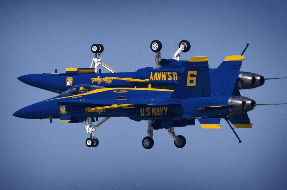 Planes training sortie