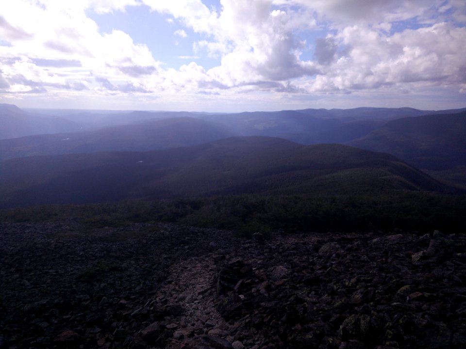 027 - Parc national de la Gaspésie : Mont Xalibu