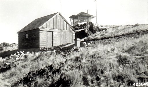 Lookout Tower & Building, Malheur National Forest, OR 9-11-1942