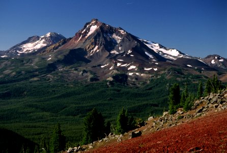 North and South Sister, Deschutes National Forest.jpg photo