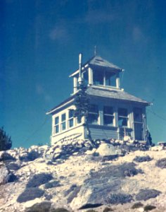 Dirty Face Lookout, 1943, Wenatchee River Ranger District photo