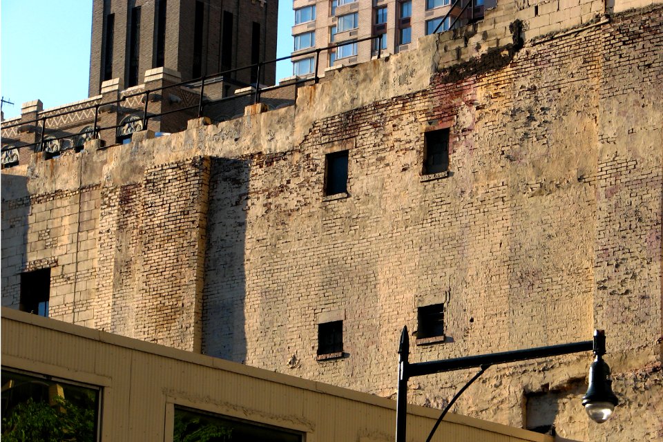 decaying wall