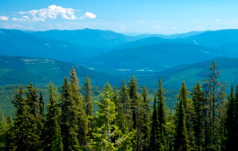 The Yaak Valley from the Pacific Northwest Trail on Garver Mountain