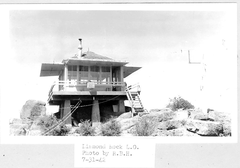 Diamond Rock Lookout 1942