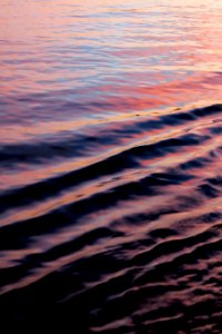 sunset water texture photo