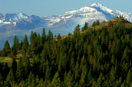 Snow on Strawberry Mountains-Malheur