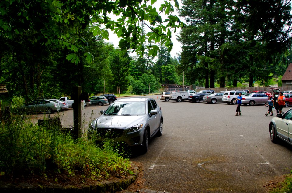 Parking at Eagle Creek Trailhead- Columbia River Gorge photo