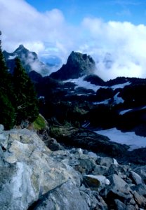 Gunn Peak in the Wild Sky Wilderness-Mt Baker Snoqualmie